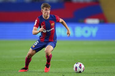 ¿Qué decir de Gavi? Su 96% de experiencia en los terrenos de juego, y la importancia que tiene en el once del FC Barcelona lo dicen todo. Lo venía jugando todo, y de qué manera. Además, líder en solitario, por delante de Ismaël Doukouré (Estrasburgo, 20 años, 848%), y Warren Zaïre-Emery (PSG, 17 años, 83,5%). 