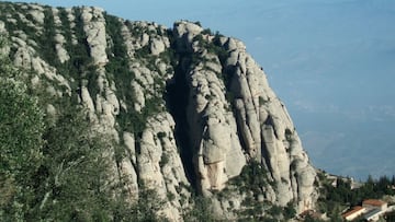 Monasterio y monta&ntilde;a de Montserrat, Catalu&ntilde;a, Espa&ntilde;a.