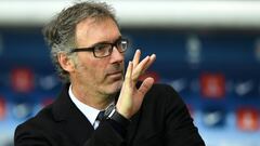 Laurent Blanc, en una rueda de prensa.