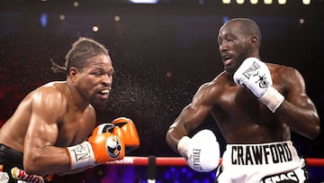 Terrence Crawford defended his welterweight title in a tit for tat war with Shawn Porter on Saturday night, eventually winning by TKO in the 10th round.