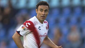 Leobardo López jugando con el Veracruz.