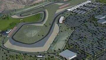 <b>ASÍ QUEDARÍA. </b>Imagen virtual en la página web del 'Circuit of Wales', la gran apuesta de futuro del automovilismo británico.