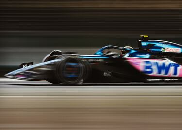 Pierre Gasly durante la carrera del Gran Premio de Singapur de la Fórmula 1 disputado en las calles de Marina Bay.