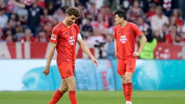 Müller durante el partido de Bundesliga entre Bayern de Múnich y Borussia Dortmund.