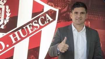 Xisco Muñoz, en su presentación.