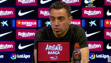 Rueda de prensa de Xavi Hernández