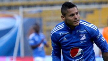 Ayron del Valle, delantero de Millonarios