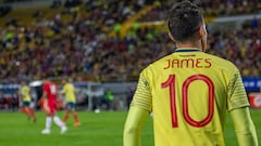 James Rodr&iacute;guez, volante de Colombia.