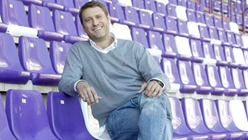 Carlos Suárez, presidente del Real Valladolid.
