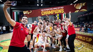 La Selección Sub-19, campeona del mundo en 2023.