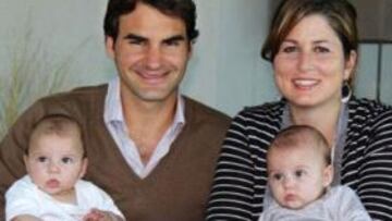 Federer dice que su papel como padre no le afecta