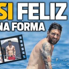 Protección a Messi en las portadas de Barcelona