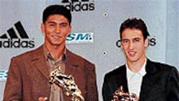 <B>RAÚL & JARDEL: BOTAS DE LUJO</B>. Jardel fue el máximo goleador de la Champions de 2000, por delante de Raúl. ¿Jugarán juntos ahora?