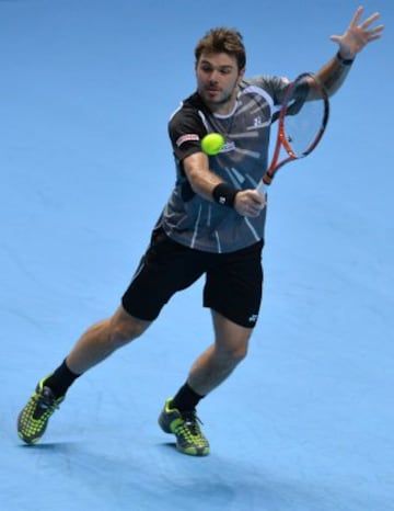 Stanislas Wawrinka venció a Marin Cilic en parciales de 6-3, 4-6, 6-3. El encuentro cerró el Grupo A del Masters de Londres. 