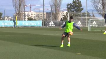 Asensio, domador de balones: un control digno del mejor Zidane