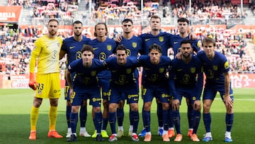 21/12/25
PARTIDO PRIMERA DIVISION
GIRONA - ATLETICO DE MADRID
FORMACION