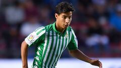 Diego Lainez sobre sus pocos minutos con el Betis: "Tengo que ganarme el puesto"