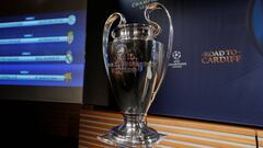 Las imágenes de los sorteos de Champions y Europa League