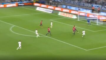 ¡Imparable!: Alexis marcó este gol en un partidazo de Marsella