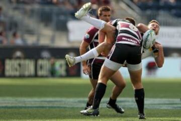 Rugby. Universidad de California contra Kutztown.