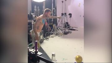 La obra de arte de Beckham que hizo con el balón