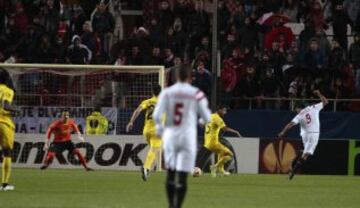 19/03/15 PARTIDO EUROPA LEAGUE OCTAVOS VUELTA
SEVILLA - VILLARREAL
PRIMER GOL IBORRA 1-0 PASE DE BACCA