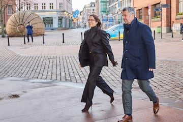 Federico, junto a su esposa, Mary Donaldson. Ritzau Scanpix/Mikkel Berg Pedersen via REUTERS