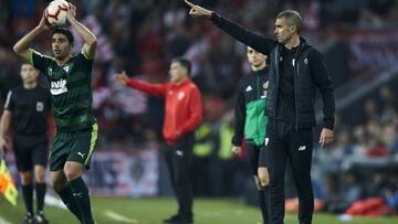 Garitano ante el Eibar.