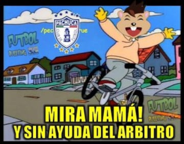 Pachuca se llevó la final de ida, pero Rayados se llevó los memes