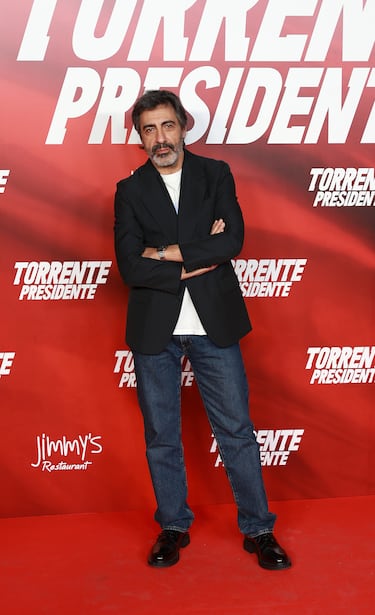 Juan del Val durante la premier de la película 'Torrente Presidente' en los Cines Callao. 
 
 
 