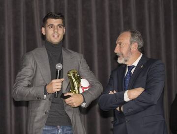 02/12/19
 FFM GALA DEL FUTBOL DE MADRID 
 PACO DIEZ - ALVARO MORATA