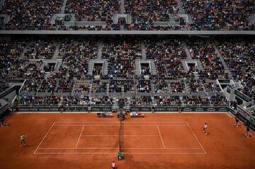 Ambos tenistas al desplegado un gran tenis sobre la pista. El duelo Nadal-Federer nunca defrauda. 