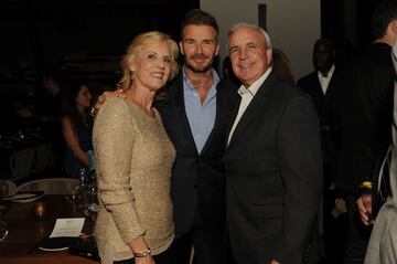 Lourdes Portela Gimenez, David Beckham, & Carlos Gimenez