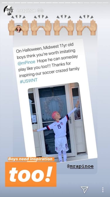 Las mejores imitaciones de Megan Rapinoe en Halloween