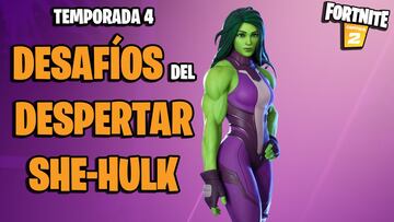 Fortnite Temporada 4: gu&iacute;a de desaf&iacute;os del Despertar de Jennifer Walters/She-Hulk