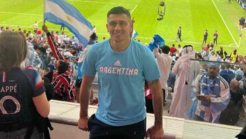 Fue goleador en Chile y ahora es hincha en el Mundial: “Los sudamericanos tenemos otra pasión”