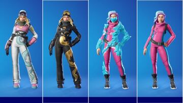 Un vistazo de cerca al skin Chloe Kim en Fortnite y todos sus estilos distintos