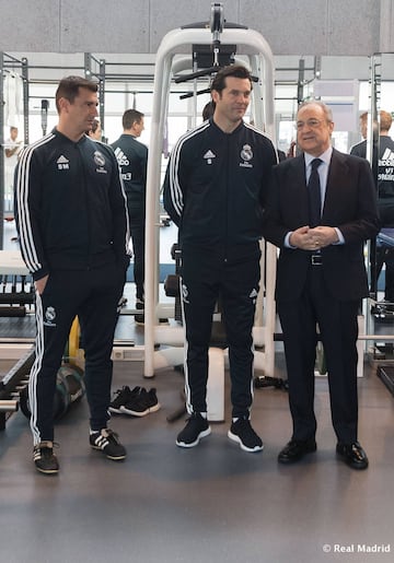 Solari y Florentino Pérez