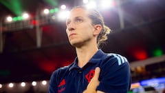 Filipe Luis entra en acción