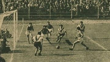 Primer partido del profesionalismo chileno.