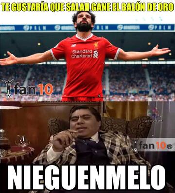 Los memes se rinden ante el recital del faraón Salah