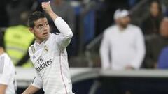 James Rodríguez, titular ante el Atlético de Madrid