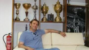 Carlos Suárez, presidente del Valladolid.