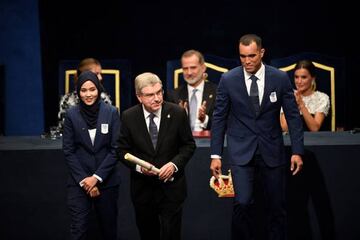 Fundación y Equipo Oímpico de Refugiados premio Princesa de Asturias del deporte. 