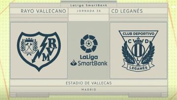 Resumen y goles del Rayo vs. Leganés de LaLiga SmartBank