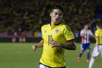 En imágenes la derrota de Colombia ante Paraguay