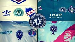 Estas son las camisetas que homenajean al Chapecoense