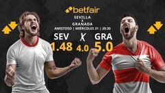 Sevilla FC vs. Granada CF: horario, TV, pronósticos y estadísticas