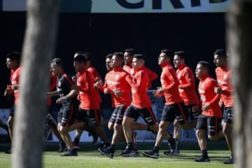 La Roja inició su preparación para la China Cup