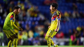 Alejandro Zendejas festeja su gol en contra del FC Juárez en la jornada 9 del torneo Clausura 2026 de la Liga MX.
